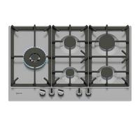 Neff T27CIS8N0 N70 75cm 5 Burner Gas Hob in Stainless Steel Wok Burner