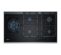 Neff T29TS79N0 N90 90cm 5 Burner Gas Hob in Black Wok Burner