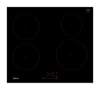Neff T36FBE1L0G N30 Built In 60cm 4 Zone Induction Hob in Black Glass