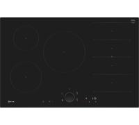 Neff N 90 Black Built-in 80 cm Zone induction hob 5 zone(s)