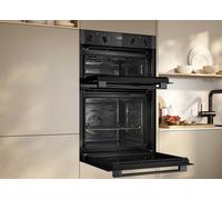 NEFF, N50, U1ACE2AG3B, 60cm Built-in Double Oven with CircoTherm, Easy Clean and LCD display in Graphite-Grey