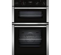 NEFF, N50, U1ACE2AN3B, 60cm Built-in Double Oven with CircoTherm, Easy Clean and LCD display in Stainless steel