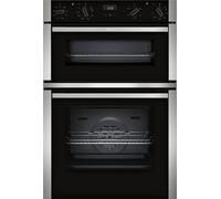 NEFF, N50, U1ACE2AN3B, 60cm Built-in Double Oven with CircoTherm, Easy Clean and LCD display in Stainless steel