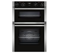 NEFF U1ACE2HN0B N50 Double Oven with EasyClean and Cliprails, Stainless Steel