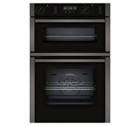 Neff U2ACH7AG7B N50 Pyrolytic CircoTherm Built In Double Oven - GRAPHITE