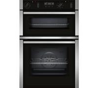 Neff U2ACM7HH0B oven 71 L Black, Stainless steel