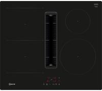 Neff V56NBS1L0 hob Black Built-in 60 cm Zone induction hob 4 zone(s) Built-in hood