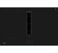 Neff V58NBS1L0 hob Black Built-in 80 cm Zone induction hob 4 zone(s) Built-in hood