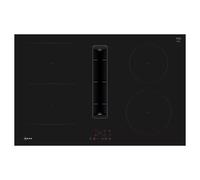 Neff V58NBS1L0 hob Black Built-in 80 cm Zone induction hob 4 zone(s) Built-in hood
