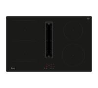 Neff V58NBS1L0 hob Black Built-in 80 cm Zone induction hob 4 zone(s) Built-in hood
