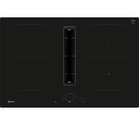 Neff V58NHQ4L0 hob Black Built-in 80 cm Zone induction hob 4 zone(s) Built-in hood