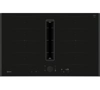 Neff V68AUX4C0 hob Black Built-in 80 cm Zone induction hob 4 zone(s) Built-in hood