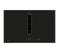 Neff V68AUX4C0 hob Black Built-in 80 cm Zone induction hob 4 zone(s) Built-in hood