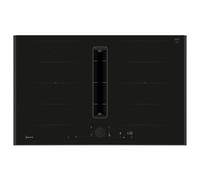 Neff V68AUX4C0 hob Black Built-in 80 cm Zone induction hob 4 zone(s) Built-in hood