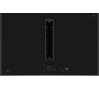Neff V68AUX4C0 hob Black Built-in 80 cm Zone induction hob 4 zone(s) Built-in hood