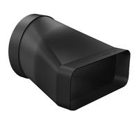 NEFF Z861SI0 Cooker Hood Installation Accessory Round Flat Adapter Diameter 150mm Black