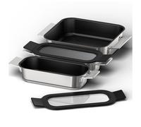 NEFF Z9403FF0 3 Piece Flex Pan Set - Stainless Steel, Stainless Steel