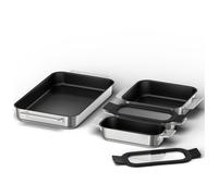 Neff Z9404FF0 4 Piece Induction Flex Pan Set in Stainless Steel