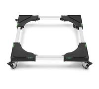 Nefish Furniture Dolly Adjustable Mini Fridge Stand Washing Machine Stand Mobile Roller with 4 Locking Swivel Wheels Universal Mobile Base Moving Cart for Dryer Refrigerator