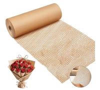 NefLaca Brown Packing Paper for Moving,Honeycomb Packing Paper,Bubble Wrap Alternative,Wrapping for Glassware, Plates, Cups, Boxes and Packages (30cm*32m)