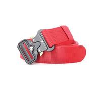 NEFLUM 3.8x125 cm Tactical Belt Quick Release Outdoor Military Tactical Belt Casual Decorative Belt, Red, 125x3.8cm