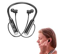 NEFLUM 5 Pcs Neck Blue tooth Headset - Neckband Blue tooth Headphones Around The Neck - Blue tooth Headset with Playback Noise Cancelling Microphones for Clear Calls, Work, Music, Conference