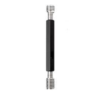 NEFLUM 6H Thread Plug Gauge GO/NO GO Gage Metric Gauge Precision Internal Screw Gage Fine,Pitch Thread Test Tool,M16X2