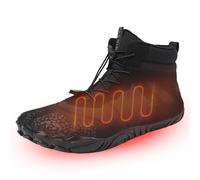 NEFLUM Barefoot Boots Men - Winter Boots for Women Wide,Hiking Shoes Mens Womens Outdoor Athletic Sports Shoes Walking Shoes Trail Running Shoes Trekking Climbing Black