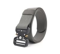 NEFLUM Metal Automatic Buckle Outdoor Tactical Nylon Belt Canvas Sports Belts 3.8 cm Width Casual Decorative Belt, 125x3.8cm