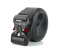 NEFLUM Tactical Belt Quick Release Outdoor Military Belt Soft Real Nylon Sports Belt Clothing Accessories, 125cm