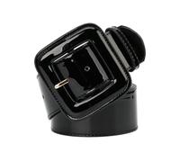 NEFLUM Wide Belt Female Dress Belts Patent Leather Dress Belt Width 4.8 cm for Women's Clothing Accessories, Black, 103x4.8cm