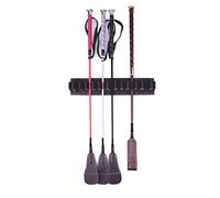 NEFTF Horse Whip Crop Holder Rack Wall Mounted Bracket Hanger for Fishing Pole Storage