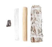 Negative Energy Hematite Smudge Kit (Pack of 6) Something Different Multi One Size
