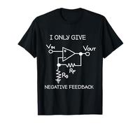 Negative Feedback Current Voltage Positive Negative T-Shirt