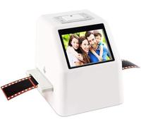 Negative Film Scanner, 8 Negative Photo Scanner, 35mm Slide Film Scanner Digital Film Converter High Resolution 22MP 2.4" LCD