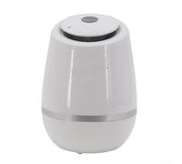 Negative For Ion Air Purifier Compact Desktop Design For Bedroom Home Use Quiet Running Portable Lightweight Unit White Color Abs Build Simple One Button Control For Fresh Indoor Air Quality