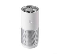 Negative Ion Portable Car Air Cleaner, Effectively Filters Pollutants for a Healthier Driving Experience (white)