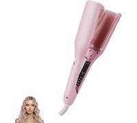 Negative Ion Styling Tool, French Wave Curling Iron, 32mm Curling Iron, Quickly Create Smooth Waves, Perfect for Travel and Home