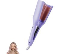 Negative Ion Styling Tool, French Wave Curling Iron, 32mm Curling Iron, Quickly Create Smooth Waves, Perfect for Travel and Home