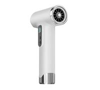 Negative Ionic Hair Dryer, 100000RPM Cordless Hot and Cold Wind Professional Blow Dryer, 3 Speeds, Noiseless High Speed Blow Dryer with Magnetic Nozzle for Home Travel (White)