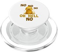 Negative, no oh hell no, baby chick, bird, chicken PopSockets PopGrip for MagSafe