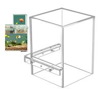Negative Pressure Aquarium - Acrylic Suspension, Self-Refilling Function, Bowl Design Height, Reverse Water Balance, Latest Aquarium Display | Creative Showcase for Home Decor and Stress