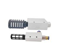 Negative pressure valve CV vacuum generator large suction transmitter vacuum valve converter suction cup accessories electromagnetic control valve(CV 30HS with 12mm)