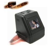 Negative Scanner, Compact Slide Scanner Simple Operation 2 Inch Screen for Black and White Negatives