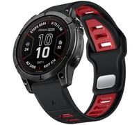 Negatta Strap Compatible With Garmin Fenix 7/7 Pro/6/6 Pro/5/5 Plus, Forerunner 965/955/945/935/745, Approach S70 47mm/S62/S60/Epix 2/2 Pro 47mm, 22mm Quick Fit Soft Silicone Band for Garmin Instinct
