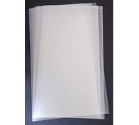 NEGLEX 7.5 Mil Blank Mylar Stencil Sheet (10Pcs),12 x 24 Inch Clear Plastic Sheets, Acetate Sheets for Crafts, PET Plastic Sheets for Cutting Machine, PET Stencil Material