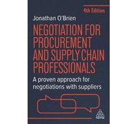 Negotiation for Procurement and Supply Chain Professionals - 9781398620964