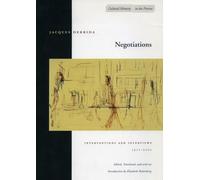 Negotiations: Interventions and Interviews, 1971-2001 (Cultural Memory in the Present)