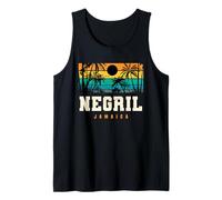 Negril Jamaica Seven Mile Beach Sunset Vibes Tank Top