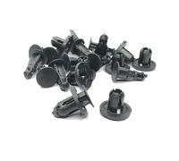 NEGRO 10/20/50/100pcs 8mm Hole Auto Fasteners Rivets Clips Car Bumper Door Panel Fender Liner Retainer Fit For Mitsubishi, Nissan, auto Door Trim Panel lid clip(10 pieces)